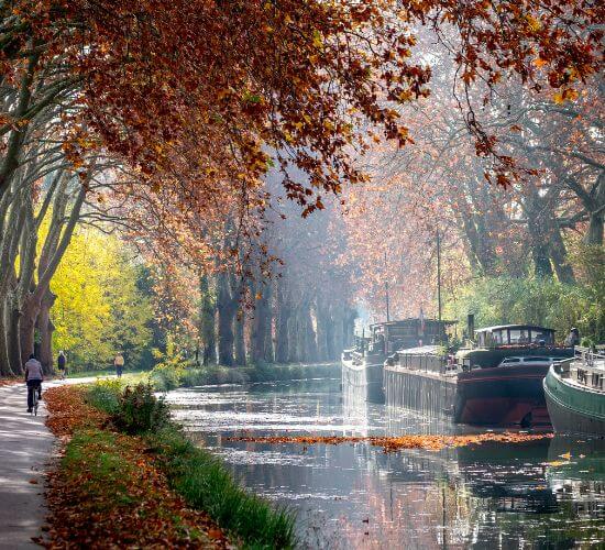 Canal du midi balade