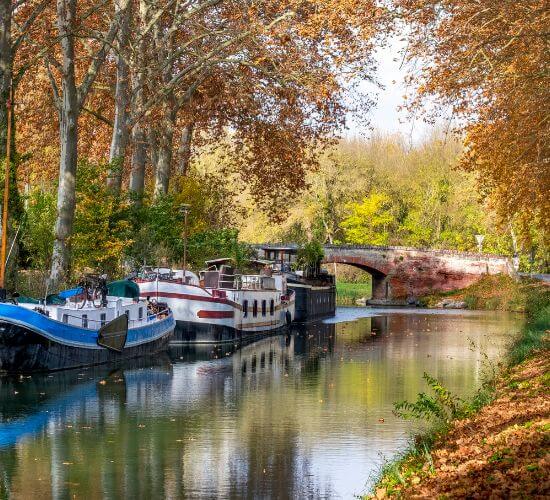 Canal du midi patrimoine mondial de l'UNESCO